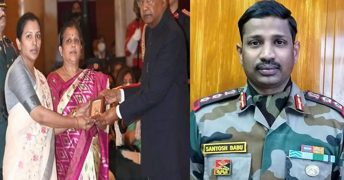 Galwan clash: Colonel B S Babu posthumously awarded Mahavir Chakra